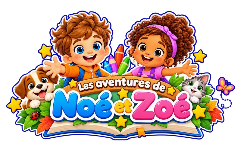 Logo Les aventures de Noé et Zoé